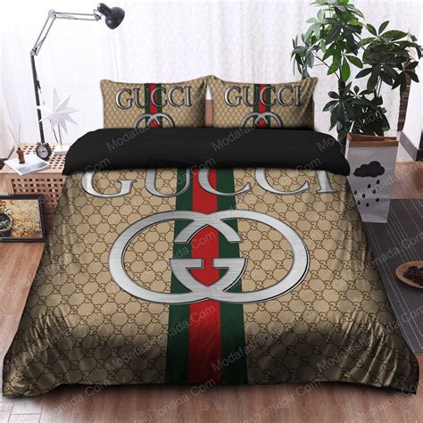 gucci bedding king size|gucci comforter set king.